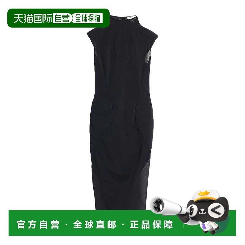 1h可退 香港直邮alaia 女士 中长连衣裙 black黑色 舒适时尚,女装/女士精品,连衣裙,淘宝优惠券,粉丝福利购,淘宝优惠卷