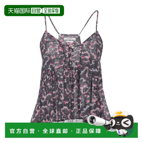 香港直邮ISABEL MARANT 女士 上衣 black黑色 舒 【付后1h可退】