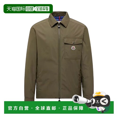 1h可退 香港直邮Moncler 盟可睐 男士 Vigeon羽绒衬衫式夹克外套