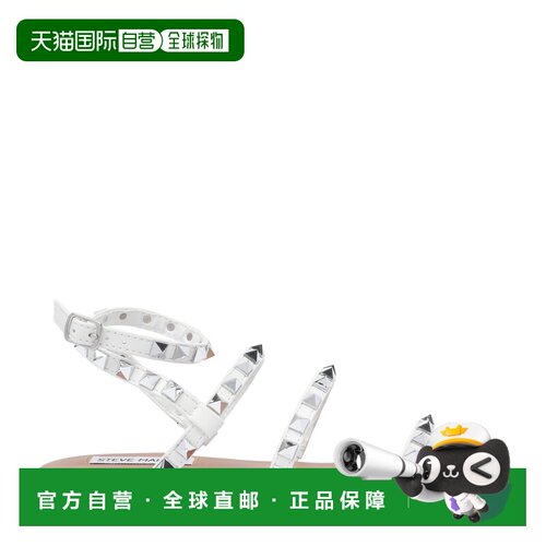欧洲直邮Steve Madden 女士凉鞋 TRAVELWHITE SS2【付后1h可退】