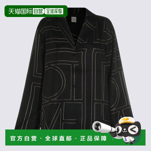 香港直邮TOTEME 女士衬衫 263WRT0881FB0704001 AW2026 浅灰色