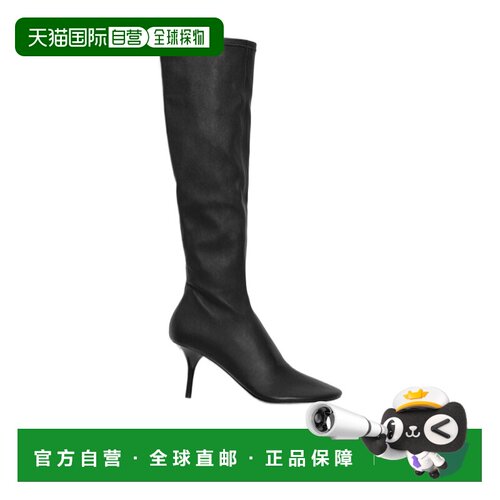 1h可退 香港直邮ACNE STUDIOS 女士靴子 AD0862900 CO 黑色 高跟