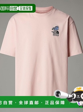 自营欧洲直邮北面男女通用 Mountain Cleanup 大T恤TheNorthFace