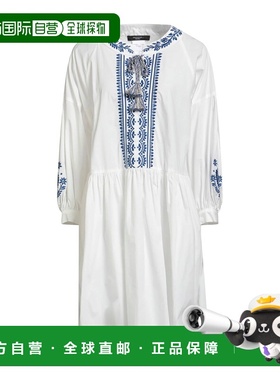 香港直邮Weekend Max Mara 女士 衬衫式连衣裙 white白色 舒适时