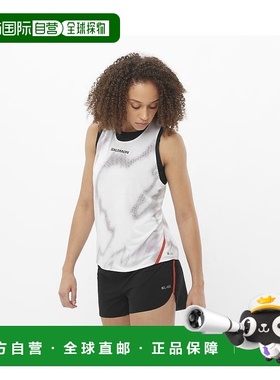 自营欧洲直邮Salomon萨洛蒙 S/LAB SPEED系列女士白色/红色聚酯纤