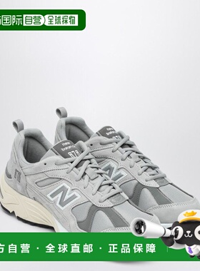 1h可退 香港直邮New Balance  男士 878 90S RUNNING 灰色运动鞋