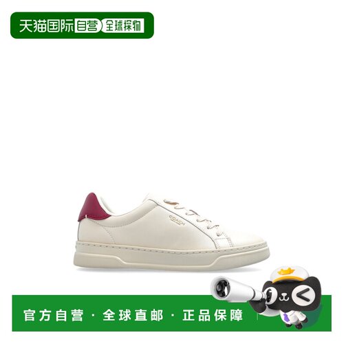 香港直邮COACH 女士运动鞋 CW9710WZZ CO 乳白色 High Line Sneak