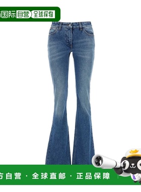 欧洲直邮OFF-WHITE 女士牛仔裤 OWYA061F23DEN0014500