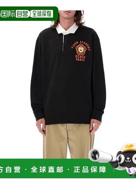 香港直邮Kenzo 长袖POLO衫 FD65PO5294SI.