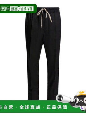 香港直邮Rick Owens 休闲裤裤子 RU01F2390WG抽绳