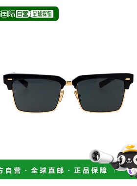 1h可退 香港直邮Miu Miu 缪缪 女士 徽标太阳镜 MU10ZS black黑色