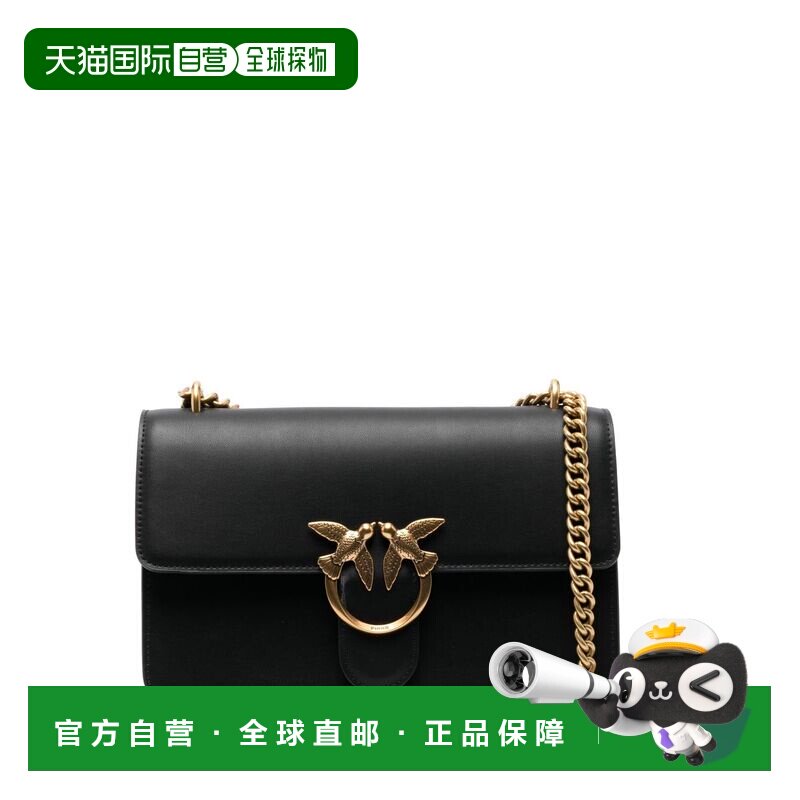 1h可退 香港直邮Pinko 品高 女士 Love One Classic单肩包 100941