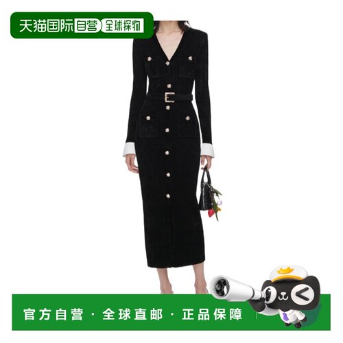 香港直邮SELF-PORTRAIT 女士连衣裙 AW26099MB AW2026 黑色 雪尼