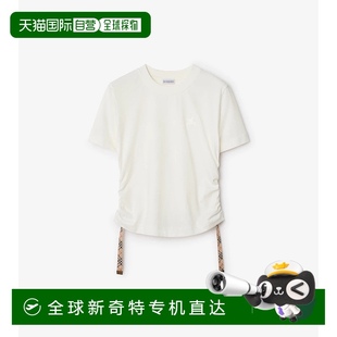 欧洲直邮BURBERRY博柏利女士25春夏T恤81091841短袖 1h可退 针织