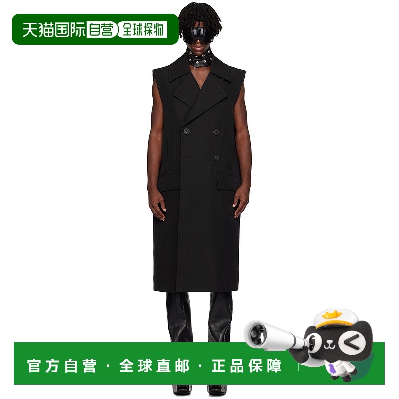 1h可退 香港直邮Rick Owens Lilies 瑞克 欧文斯 男士 黑色 Sleev