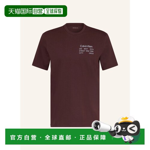 1h可退 香港直邮calvin klein jeans 男士 上装T恤