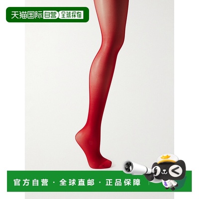 香港直邮Wolford 女士 20D 独特连裤袜 18267 red红色 舒适时尚