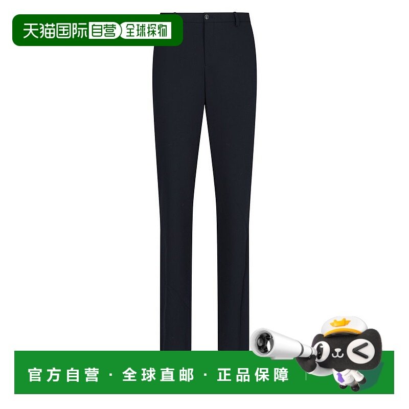 1h可退 香港直邮Armani 阿玛尼 男士 海军蓝直筒羊毛休闲裤 8WGPP,男装,休闲裤,淘宝优惠券,粉丝福利购,淘宝优惠卷