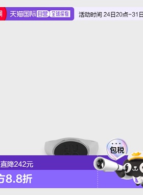自营欧洲直邮Hugo Boss 男士黑色不锈钢logo标识戒指配饰