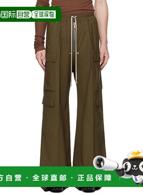 香港直邮Rick Owens 抽绳休闲裤 RU02D6339ZL阔腿裤