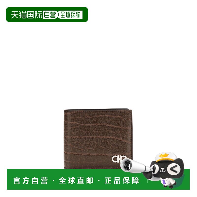 香港直邮Salvatore Ferragamo 菲拉格慕 男士 环扣钱包 788731002