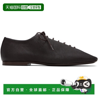 1h可退 香港直邮Lemaire 女士 棕色 Souris Flat Classic 德比鞋