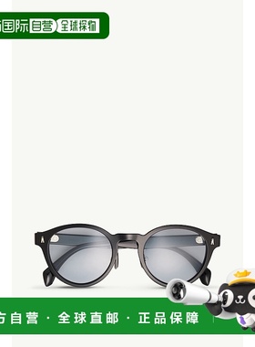 欧洲直邮MONCLER (2025) Ember 圆形太阳镜眼镜