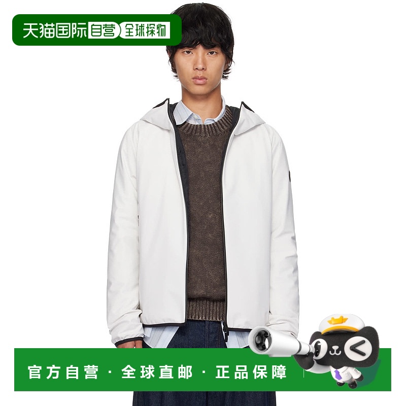 香港直邮Moncler 盟可睐 男士 灰色 Dusler 羽绒夹克 J20911A0004