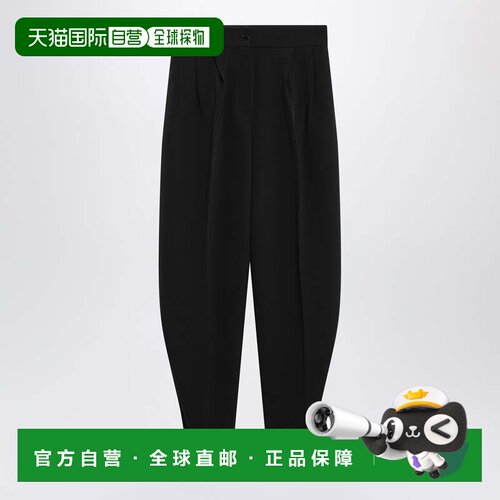 香港直邮The Frankie Shop 女士 Doyer 黑色裤子 PAFS21080PL100