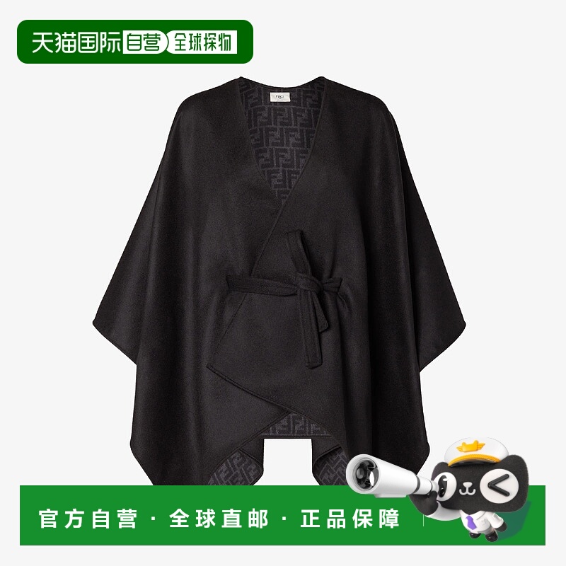 1h可退 欧洲直邮FENDI 芬迪 25秋冬 FXX807AYKSF0QA1 女士 斗篷
