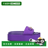 香港直邮versace purple紫色 范思哲 1h可退 女士 凉鞋 舒适时尚