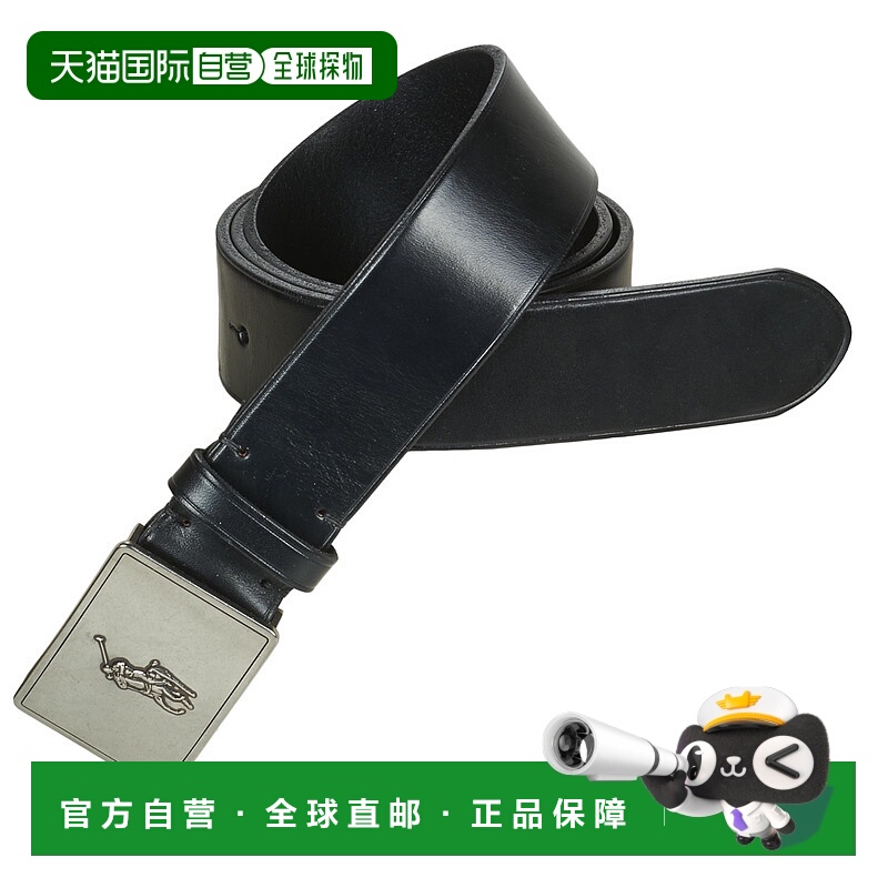 欧洲直邮Polo Ralph Lauren拉夫劳伦PP PLAQUE 男士腰带皮带