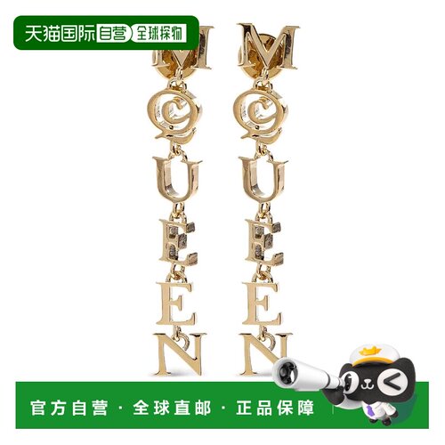 香港直邮ALEXANDER MCQUEEN 女士耳饰 836403J161G0支付后1h可退
