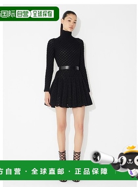 香港直邮Alaia 高领针织毛衣针织衫 AA9S02364M821