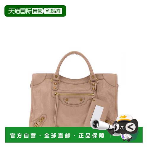 1h可退 香港直邮BALENCIAGA 女士手拿包 8657602ACLN5833BLUSH SS
