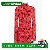 butrym 女士 花朵装 香港直邮magda 饰褶皱弹性针织迷你连衣裙 PF2