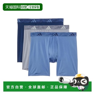 1h可退 香港直邮adidas 阿迪达斯 男士 Boxer Brief 运动合身细纤