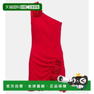 香港直邮Blumarine 花朵装 蓝色情人 crêpe 饰迷你连 女士 1h可退