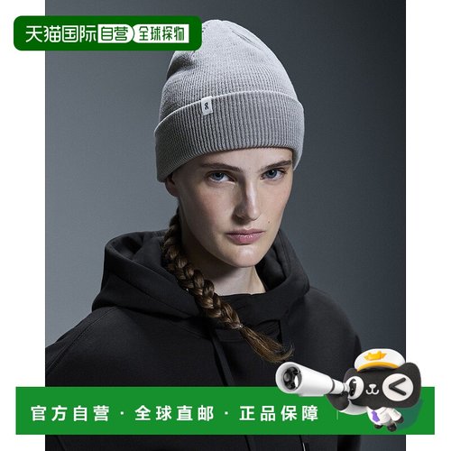 自营欧洲直邮On昂跑Explorer Merino系列月白色羊毛logo标识针织