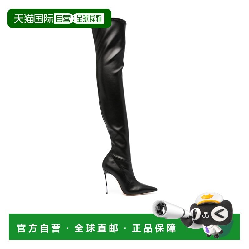 1h可退 香港直邮Casadei 尖头长筒靴 1T053W100MC2274