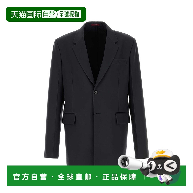 1h可退 香港直邮Gucci 古驰 男士 羊毛束腰夹克 820900Z7AL3