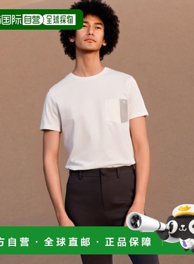 香港直邮Salvatore Ferragamo 徽标T恤 121470