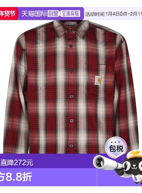1h可退 香港直邮CARHARTT WIP 男士 红色衬衫 I0359543I2XX