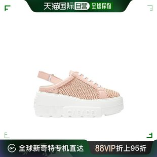 女士 系带露跟坡跟鞋 卡萨帝 香港直邮Casadei 2X950V0701T0249