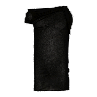 香港直邮Rick Owens 褶皱T恤 RR01D3217UC