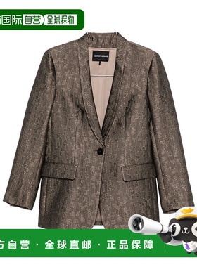 1h可退 香港直邮Giorgio Armani 长袖西装外套 TE16797GW001951