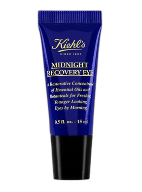 欧洲直邮Kiehl's/科颜氏夜间修护眼部精华霜15ML正品角鲨烷