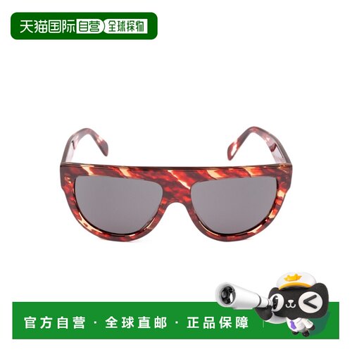 1h可退 Celine 红色飞行员太阳眼镜 CL40001I.配饰