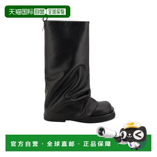 香港直邮Attico 241WSH00798LBT019AA 方头短筒靴