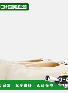 香港直邮Tory Burch 托里 伯奇 女士 Reva 旅行皮质芭蕾舞鞋单鞋